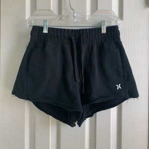 Hurley Black Lounge / Pajama Shorts Size Medium